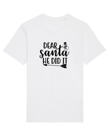 Dear Santa He Did It White