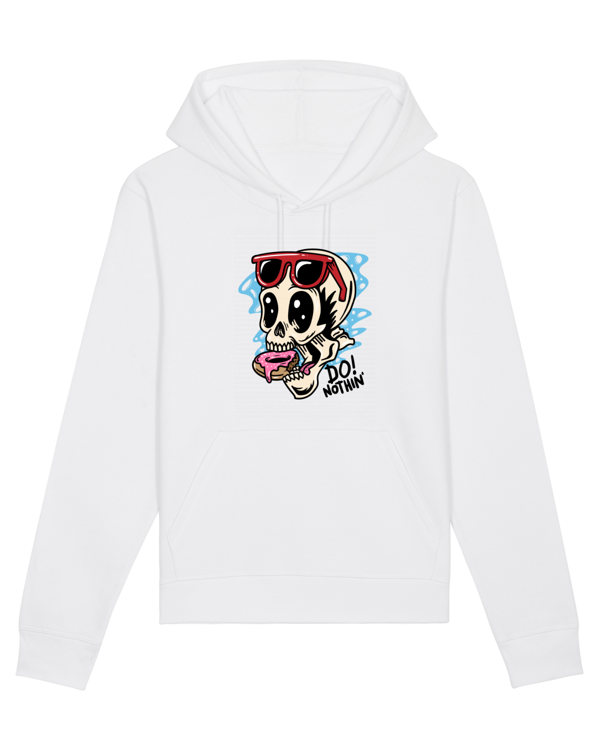 Hanorac Unisex Drummer White