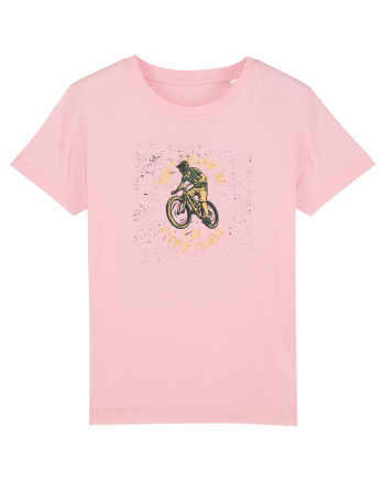 Don't Follow Me, I Do Stupid Things Cotton Pink