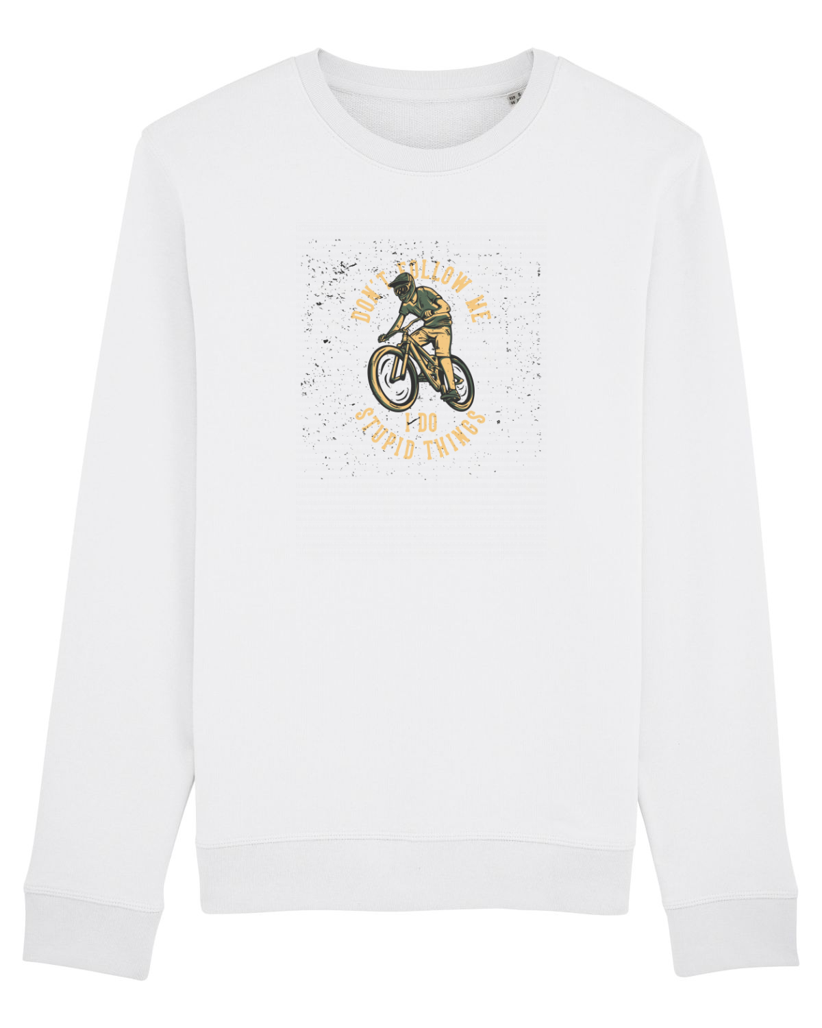 Bluză mânecă lungă Unisex Rise White
