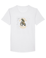 Don't Follow Me, I Do Stupid Things Tricou mânecă scurtă guler larg Bărbat Skater