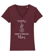 Can't Touch This Tricou mânecă scurtă guler V Damă Evoker