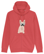 Funk Pug Hanorac cu fermoar Unisex Connector