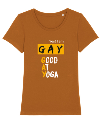 GAY-Good At Yoga Roasted Orange