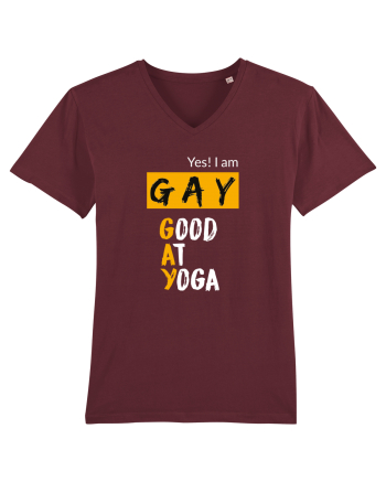 GAY-Good At Yoga Burgundy