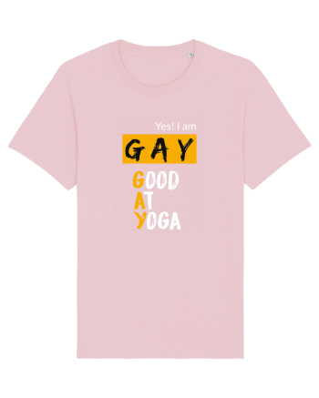 GAY-Good At Yoga Cotton Pink