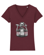 Happy New Year Tricou mânecă scurtă guler V Damă Evoker