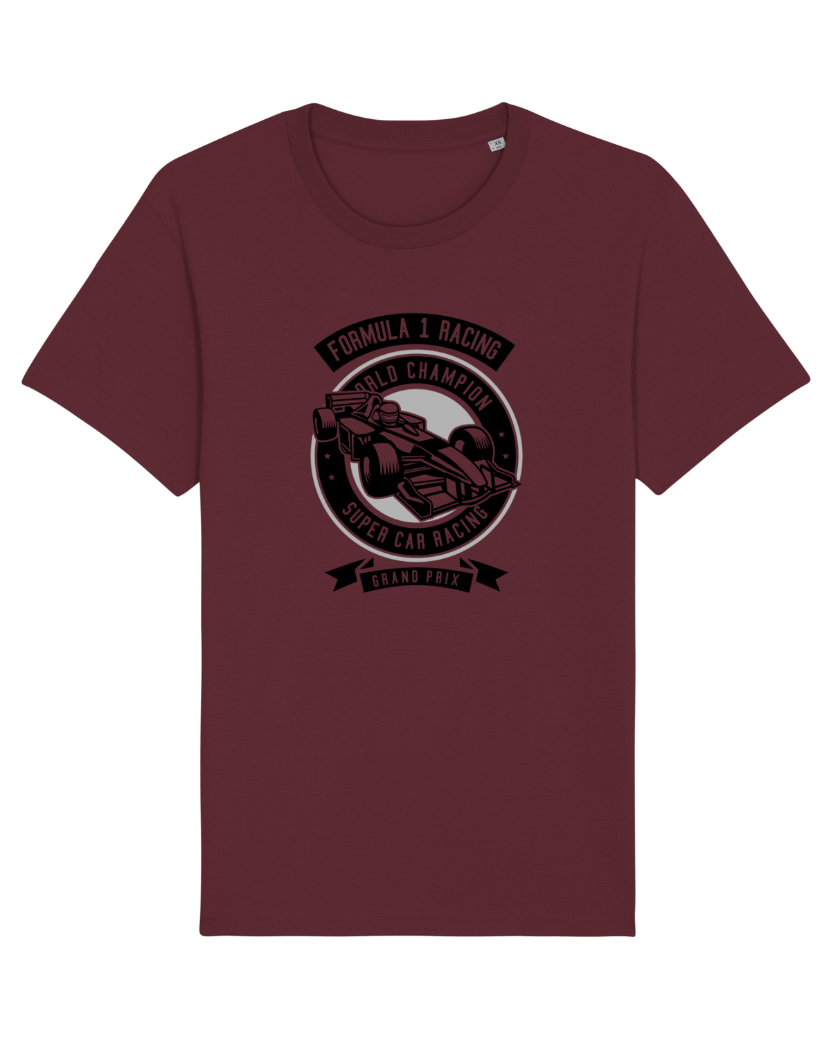 Tricou mânecă scurtă Unisex Rocker Burgundy