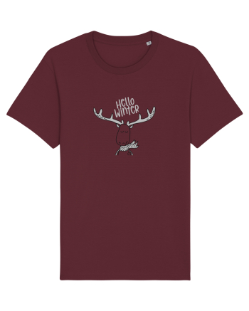 Hello Winter Burgundy