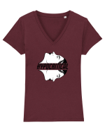 Hipocritical Tricou mânecă scurtă guler V Damă Evoker