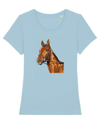Horse Sky Blue