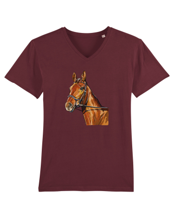 Horse Burgundy