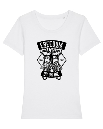 Freedom or Die Black White