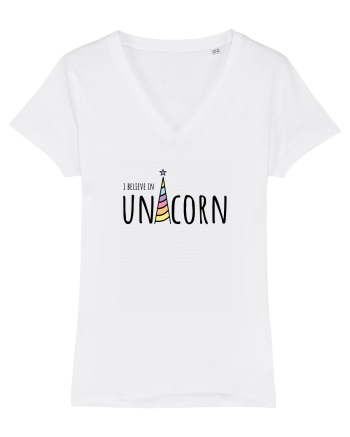 I Believe In Unicorn White