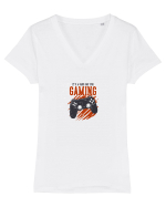 It's A Good Day For Gaming Tricou mânecă scurtă guler V Damă Evoker
