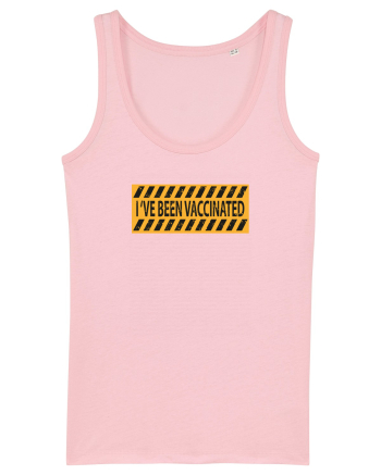 I've Been Vaccinated Cotton Pink