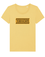 I've Been Vaccinated Tricou mânecă scurtă guler larg fitted Damă Expresser
