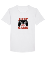 Just One More Game Tricou mânecă scurtă guler larg Bărbat Skater