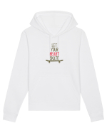 Let Your Heart Skate Hanorac Unisex Drummer