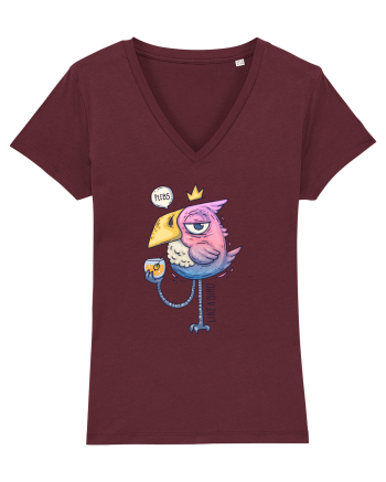 Like A Bird Burgundy