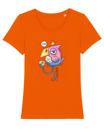 Like A Bird Bright Orange