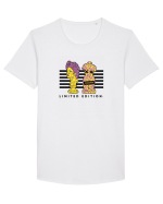 Limited Edition Tricou mânecă scurtă guler larg Bărbat Skater