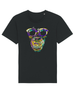 Cimpanzeu Color Tricou mânecă scurtă Unisex Rocker