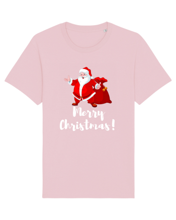  Mos Craciun Va Ureaza Craciun Fericit! Cotton Pink