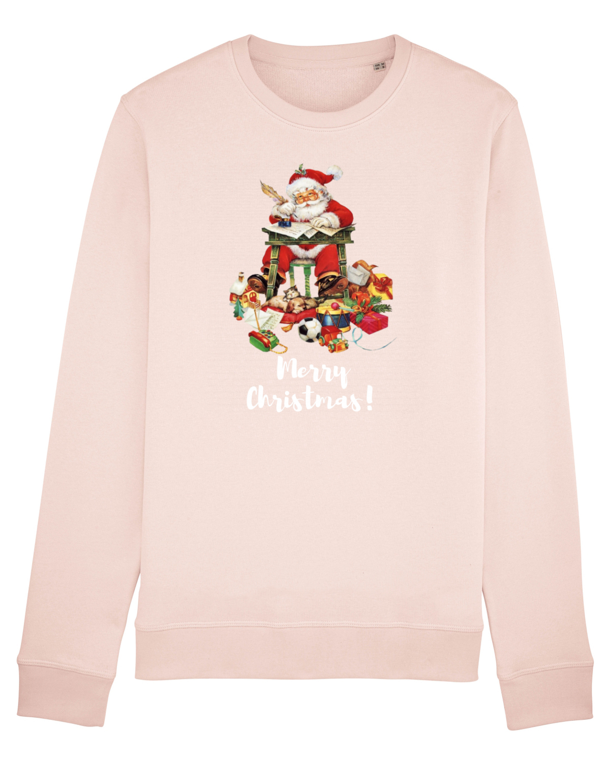 Bluză mânecă lungă Unisex Rise Candy Pink