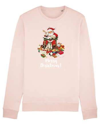  Mos Craciun va Ureaza Craciun Fericit! Candy Pink