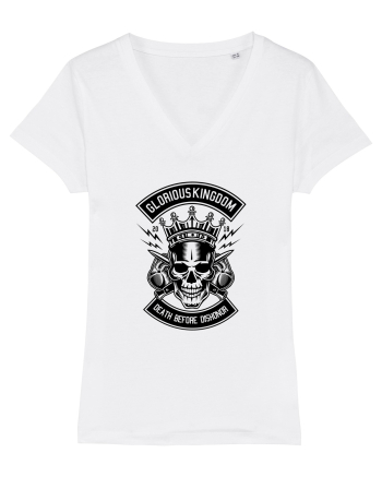 Kingdom Skull Black White