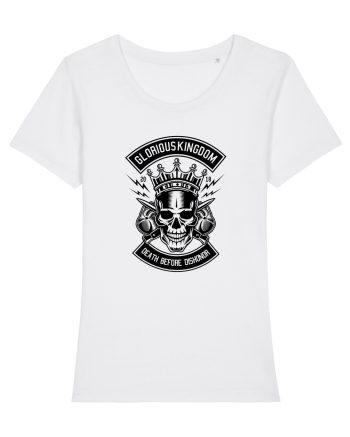 Kingdom Skull Black White