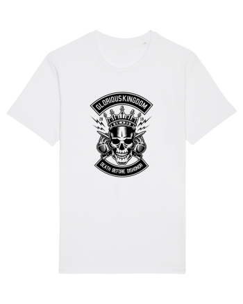 Kingdom Skull Black White
