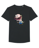 BOSS MUTANT H Tricou mânecă scurtă guler larg Bărbat Skater