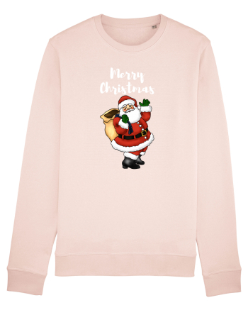  Mos Craciun va ureaza Craciun Fericit! Candy Pink