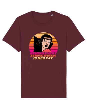 Pentru Iubitorii De Pisici Burgundy