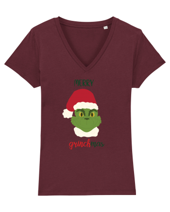 Merry Grinchmas Burgundy