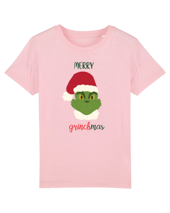 Merry Grinchmas Cotton Pink