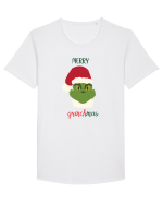 Merry Grinchmas Tricou mânecă scurtă guler larg Bărbat Skater