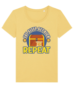 Get rich Tricou mânecă scurtă guler larg fitted Damă Expresser