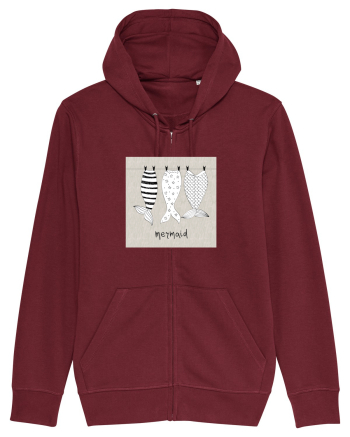 Mermaid Skins Burgundy