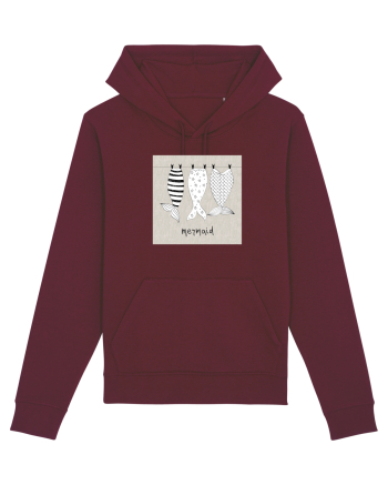 Mermaid Skins Burgundy