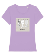 Mermaid Skins Tricou mânecă scurtă guler larg fitted Damă Expresser