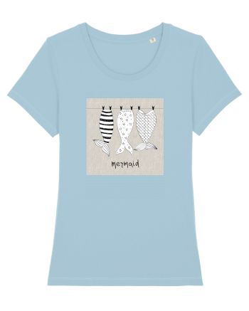 Mermaid Skins Sky Blue