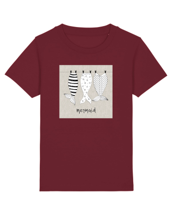 Mermaid Skins Burgundy