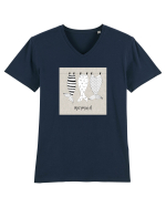 Mermaid Skins Tricou mânecă scurtă guler V Bărbat Presenter