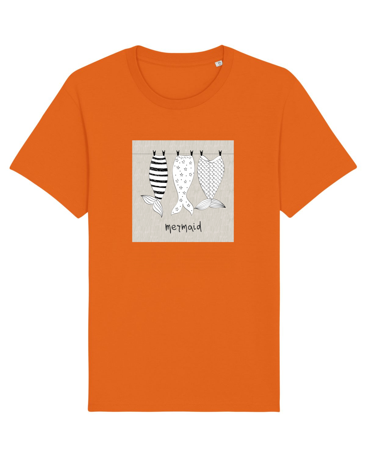 Tricou mânecă scurtă Unisex Rocker Bright Orange