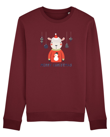 Merry Christmas Burgundy