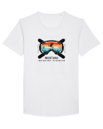 Montana Tricou mânecă scurtă guler larg Bărbat Skater