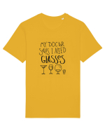 My Doctor Says I Need Glasses Tricou mânecă scurtă Unisex Rocker